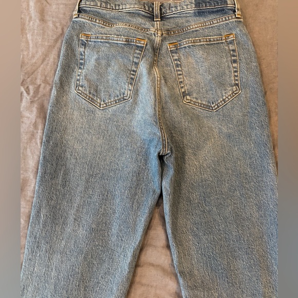 Abercrombie High Rise Curve Love Dad Jeans - Picture 7 of 11